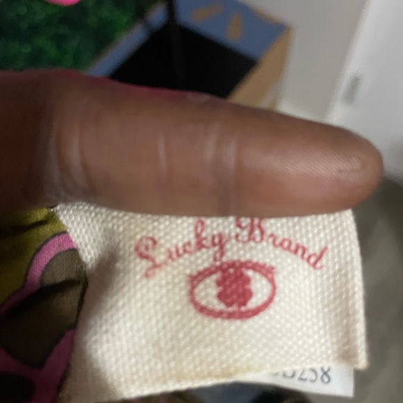 Vintage lucky brand suede leather hobo bag - Picture 8 of 9